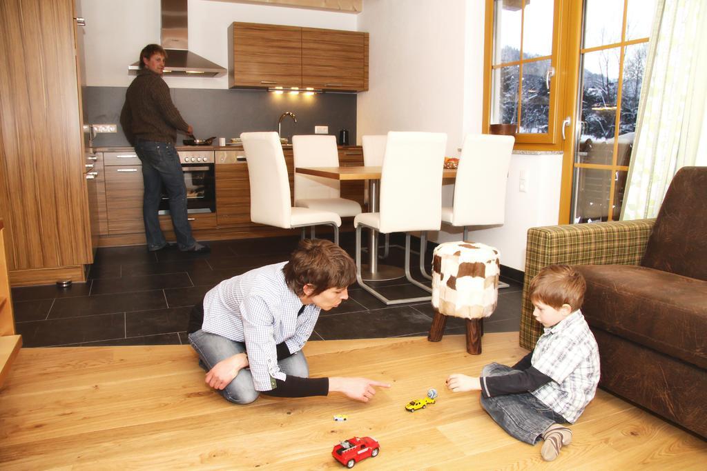 Appartement Familien-Bauernhof Neumoar à Sankt Johann im Pongau Chambre photo