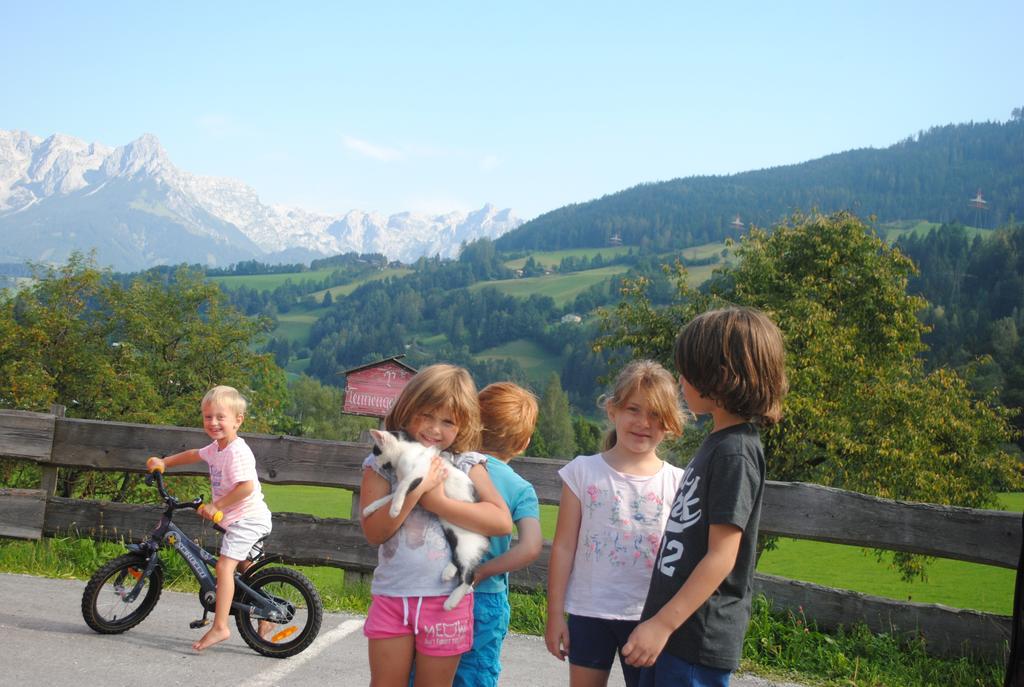 Appartement Familien-Bauernhof Neumoar à Sankt Johann im Pongau Extérieur photo