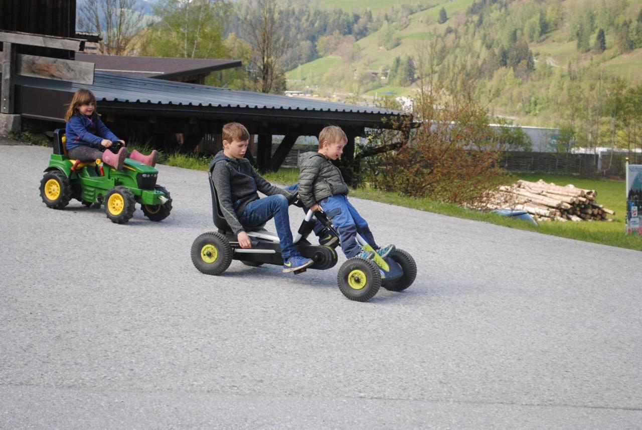Appartement Familien-Bauernhof Neumoar à Sankt Johann im Pongau Extérieur photo