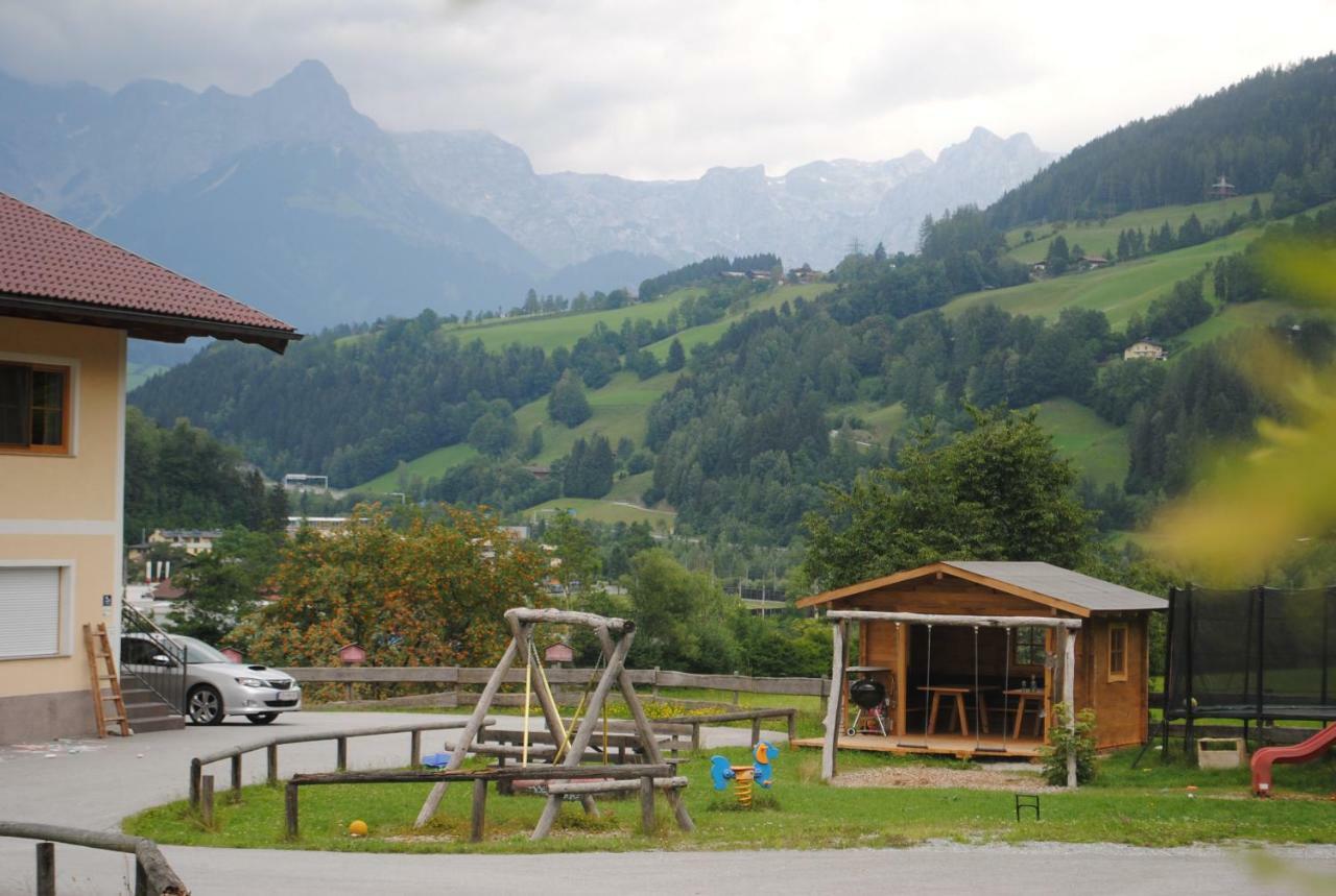 Appartement Familien-Bauernhof Neumoar à Sankt Johann im Pongau Extérieur photo
